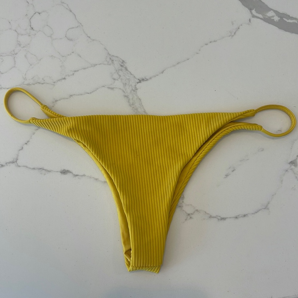 Yellow Frankie’s Bikinis Bottoms